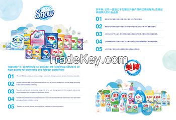 Low Price Oem High Foam Washing Powder  With Softener