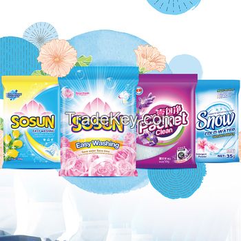 Chinese manufacturer of cleaning products washing powder soap powder