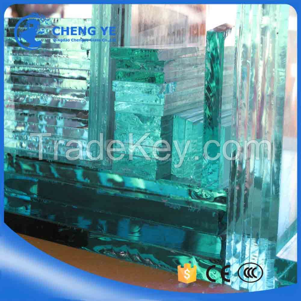 Hot Sale CE &amp; ISO Certificate 2mm-19mm Clear Float Glass Building Construction