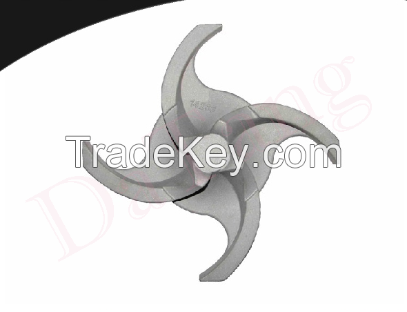 lost wax investment turbo impeller casting