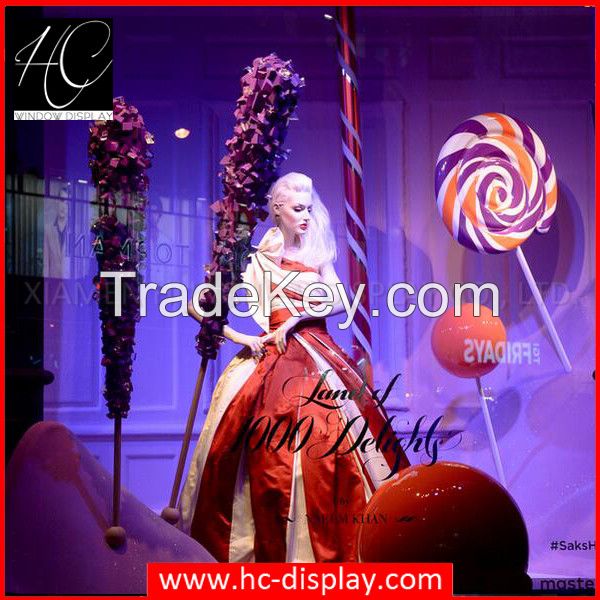 2017 event/party supplies clothing shop window display prop