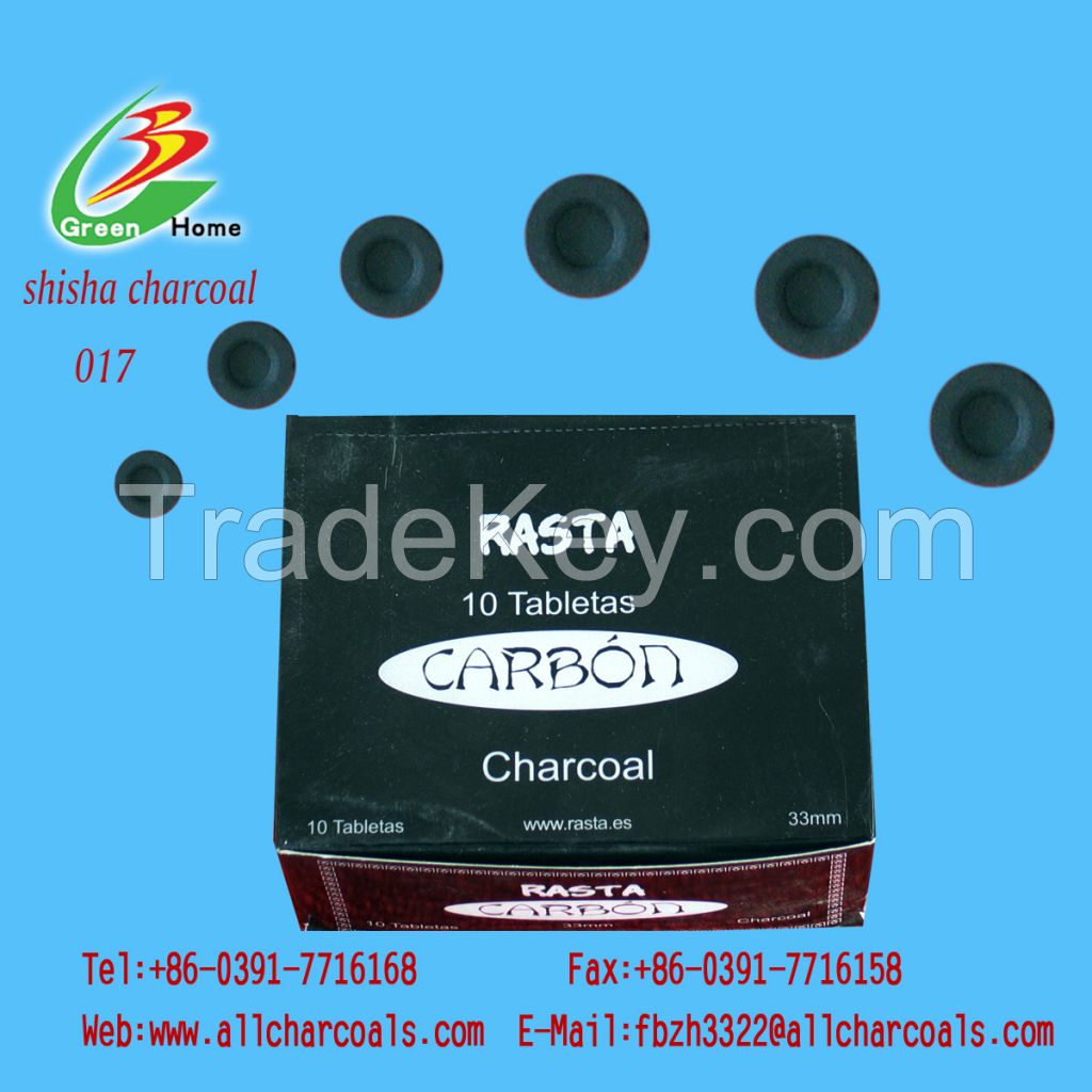 33mm hookah charcoal