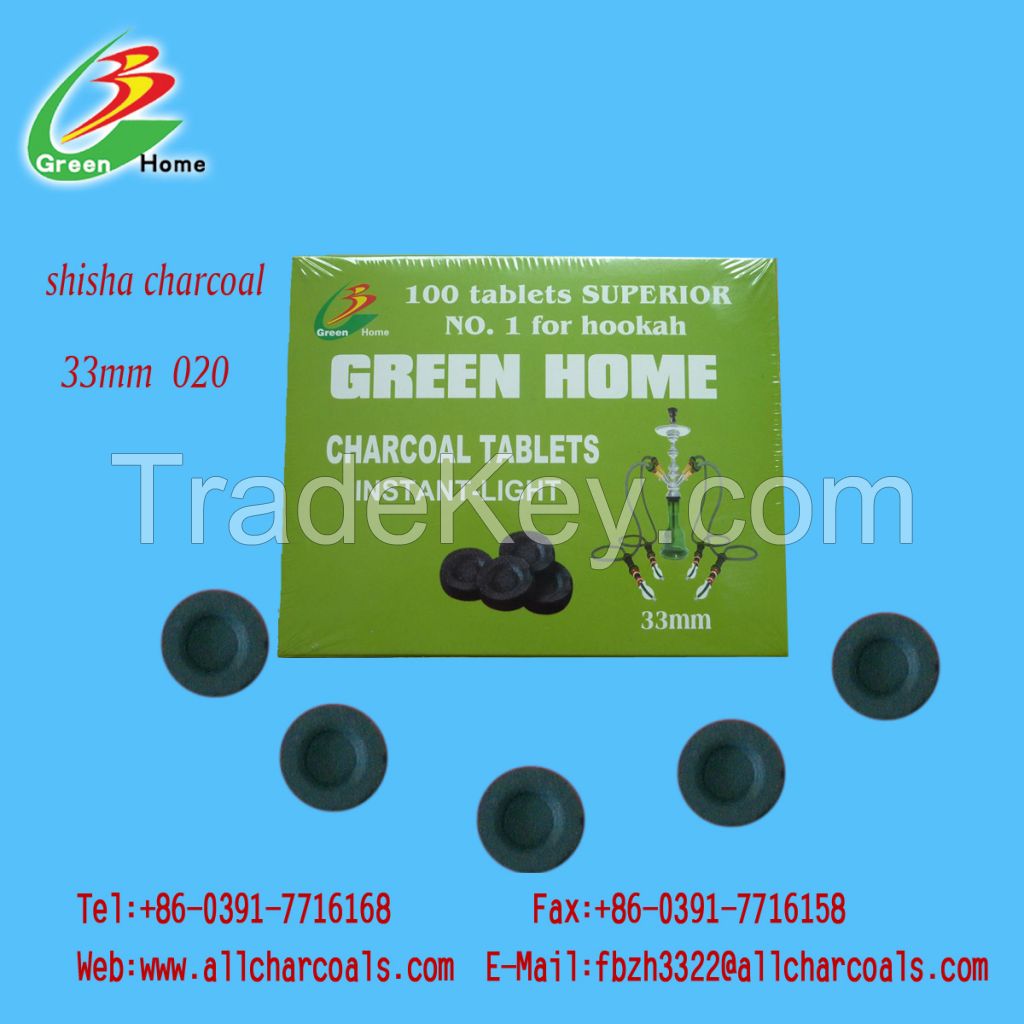 34mm hookah charcoal