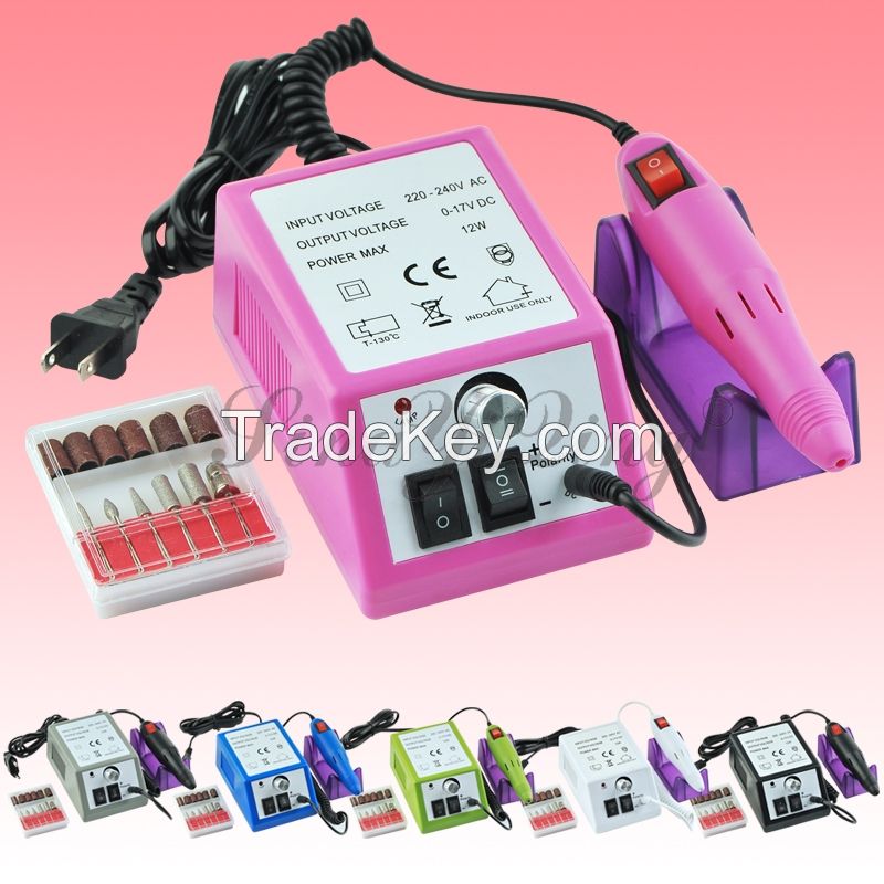 professional electric nail polish nail drill machine manicure set