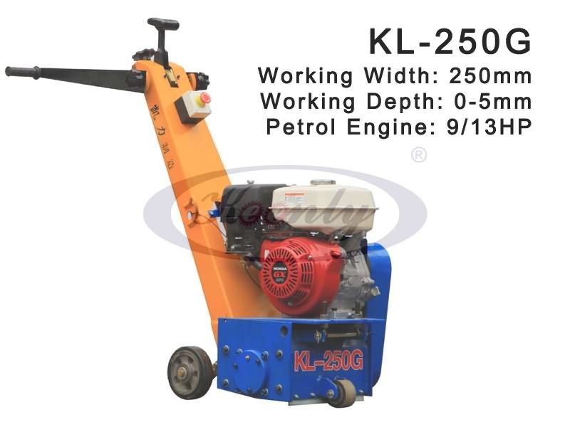 Concrete Milling Machine With Cutters