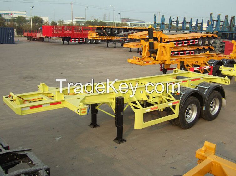  Container carrier and Transport  Skeleton Semi Truck trailers