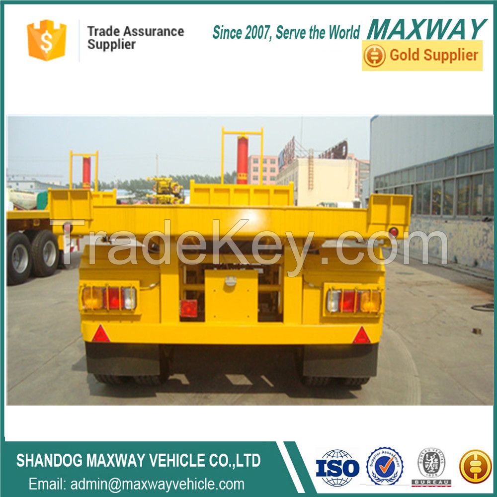  Maxway Container Delivery Skeletal Semi Truck trailers pirce