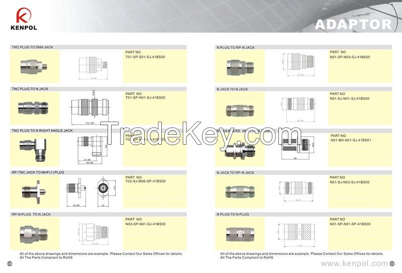 Adaptor CONNECTOR Multi-model series for cable