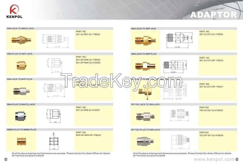 Adaptor CONNECTOR Multi-model series for cable