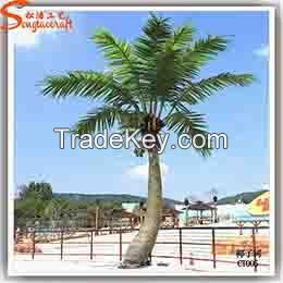 Factory make decorative metal palm,tree artificial outdoor king