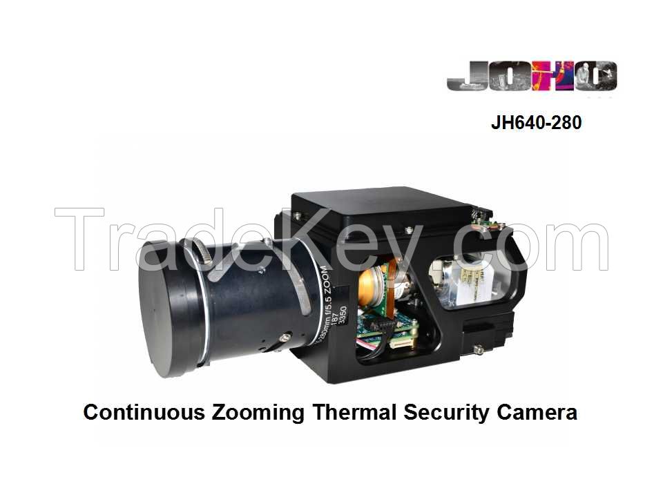 JH640-280  Miniature Airborne MWIR Cooled Thermal Camera