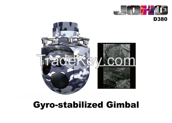 Helicopter Eo IR Gimbal with High Gyro Stabilization payload