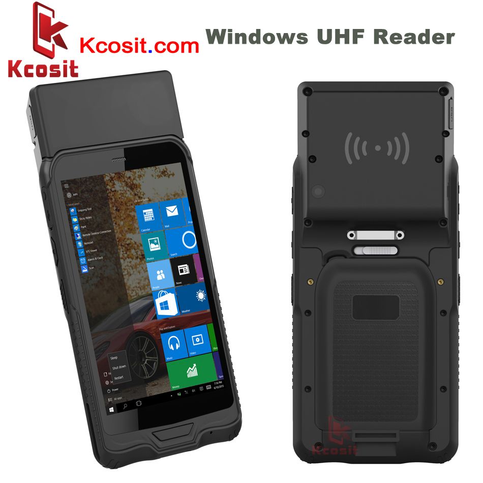 UHF RFID Reader Windows 10 Smart Handheld Portable Tag Reading Scanner RFID Long Range Access Control System USB SDK Development