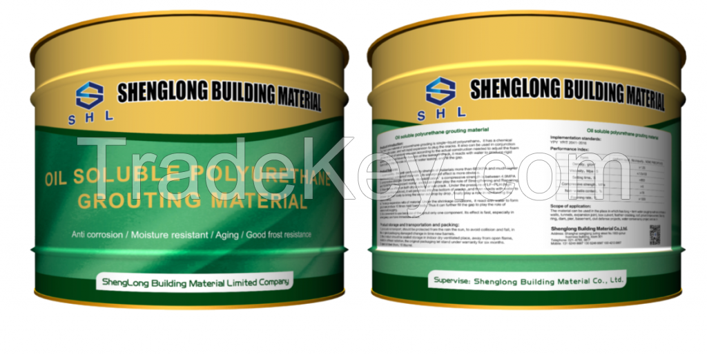 oil polyurethane injection slurry