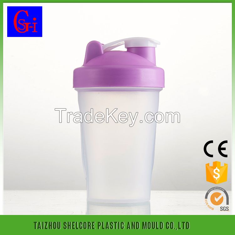 Custom Logo 400ml Plastic Protein Shaker Water Bottle, joyshake bottles