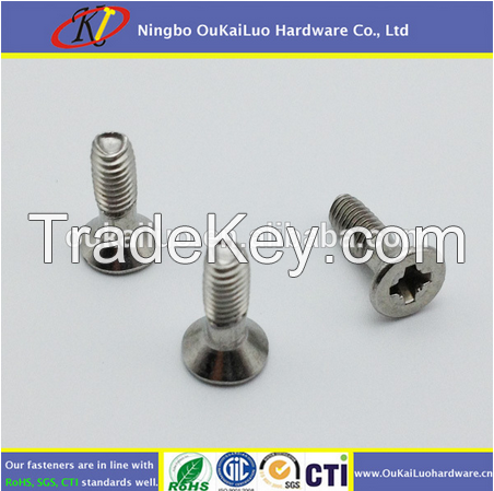 ANSI 304 Stainless Steel Phillips Flat Head Thread Forming Screws for Aluminum