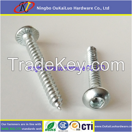 Galvanized Hexagon Socket Button Head Wood Screws