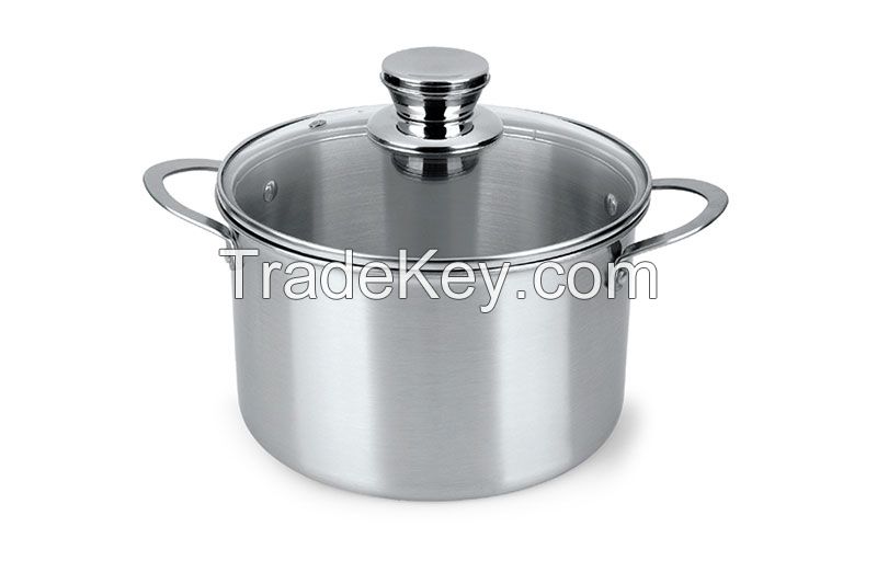 Cookware Stainless Steel Cooking Stockpot 