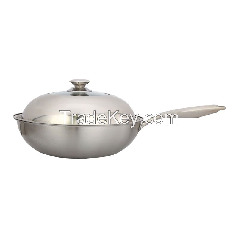 Stainless Steel Wok Set Non Stick La Sera Cookware Cooking Pot Masterclass Premium Cookware 