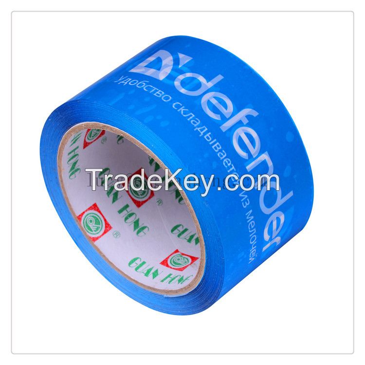 best quality custom printed logo economic grade bopp carton packing tape