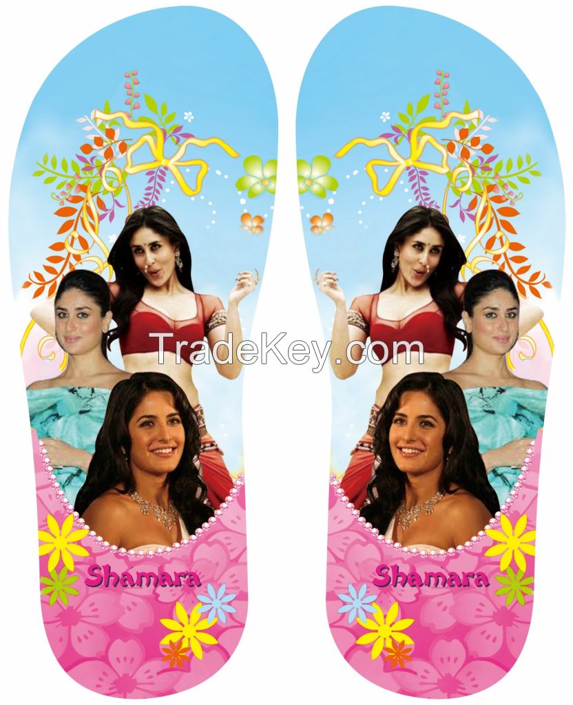 3d Or 2d Heat Transfer Film With Newly Designe For Flip Flop Soles