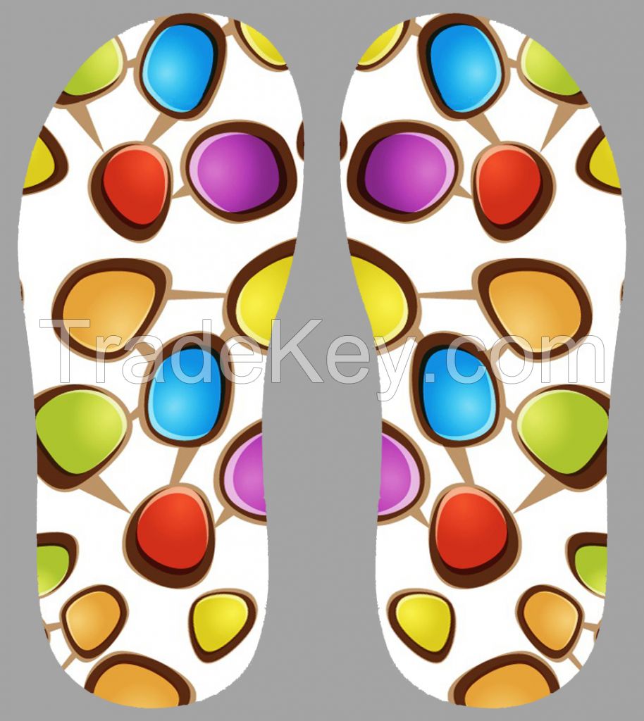 3d Or 2d Heat Transfer Film With Newly Designe For Flip Flop Soles