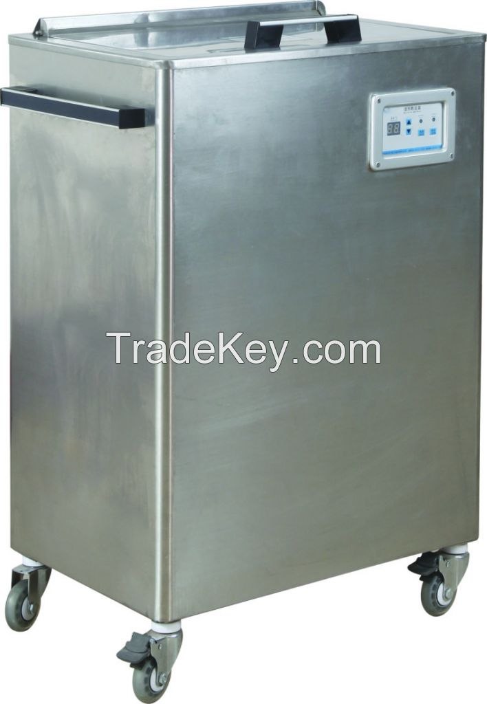 Hyrocollator heating unit with hot packs