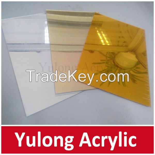 1mm/2mm/3mm Silver and Gold Acrylic Mirror Sheets