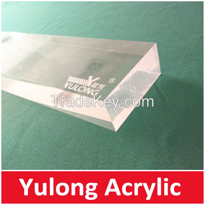 Clear cast acrylic sheets 122x244cm 205x305cm