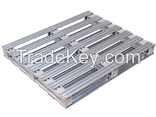 Packing transport storage steel pallet