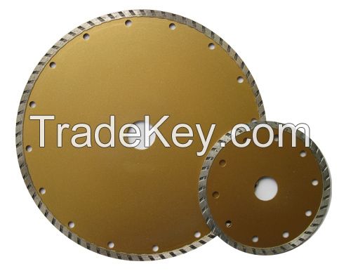 Diamond saw blade for cutting concrete, masory and tile