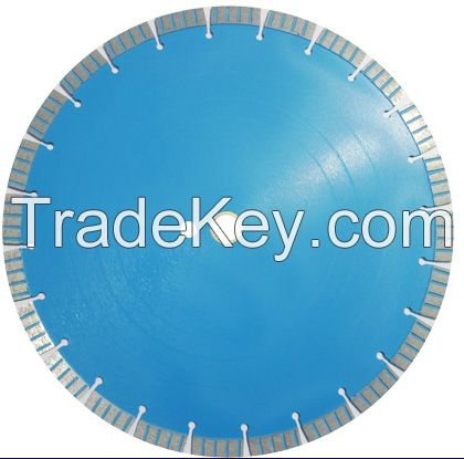 Diamond saw blade for cutting concrete, masory and tile