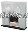 LED Wooden Standing Free Electric Fireplace