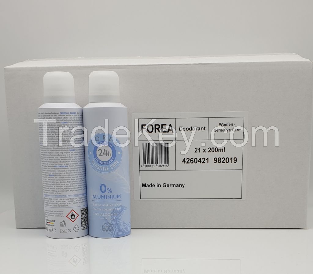 Forea Deodorant Women Sensitive Care 200ml