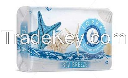 Forea Soap 150g - Soap Milk &amp; Honey, Sea Breeze, Natural Oils - made in Germany - German quality