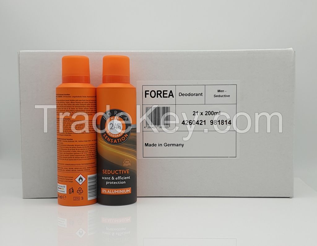 Forea Deodorant Men SEDUCTIVE 24h, 200ml