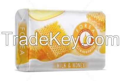 Forea Soap 150g - Soap Milk &amp; Honey, Sea Breeze, Natural Oils - made in Germany - German quality
