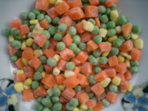 frozen  mix vegetable