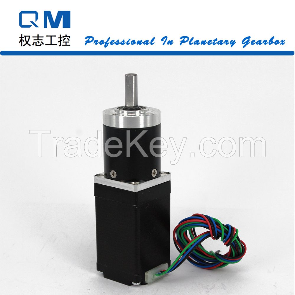 Planetary Gearbox Ratio 9~20:1 with NEMA 11 L=50mm Stepper Motor