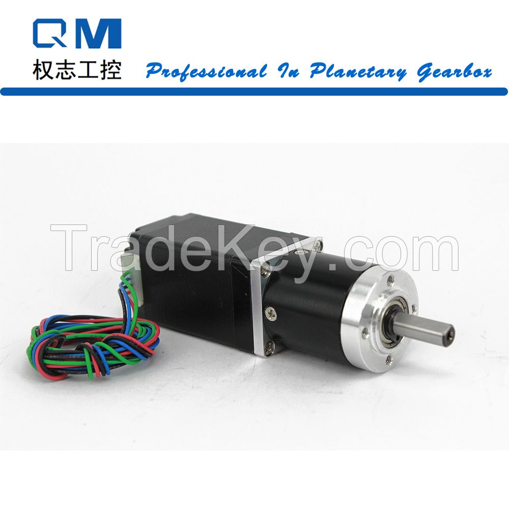 Planetary Gearbox Ratio 9~20:1 with NEMA 11 L=50mm Stepper Motor