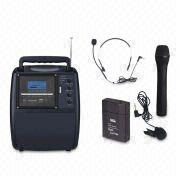 Portable Wireless Amplifier with MP3/WMA Decoder, Supports MMC/SD Medi