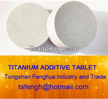 Titanium additional agent