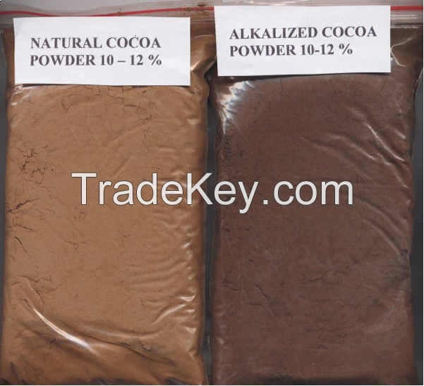 Natural Alkalized Cocoa Powder 4-9%,6-8%,10-12% Fat