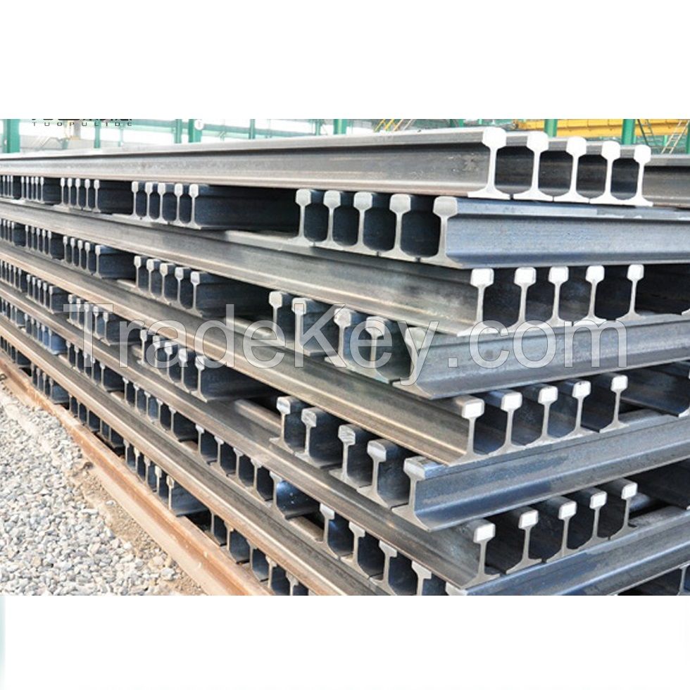 Heavy railway steel rail track used in crane