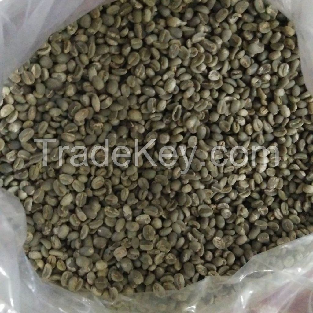  Green Coffee Bean 100% Arabica - Peaberry 