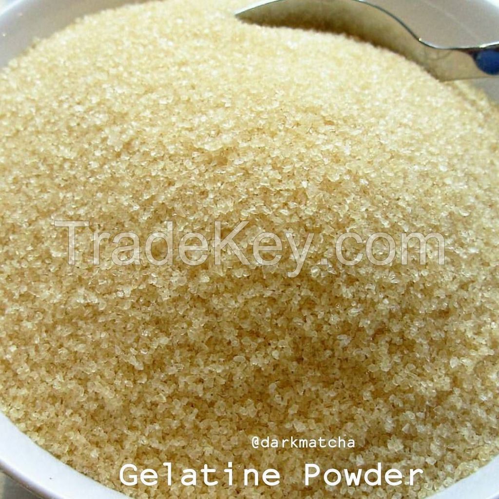 High transparency gelatin powder for pharmaceutical