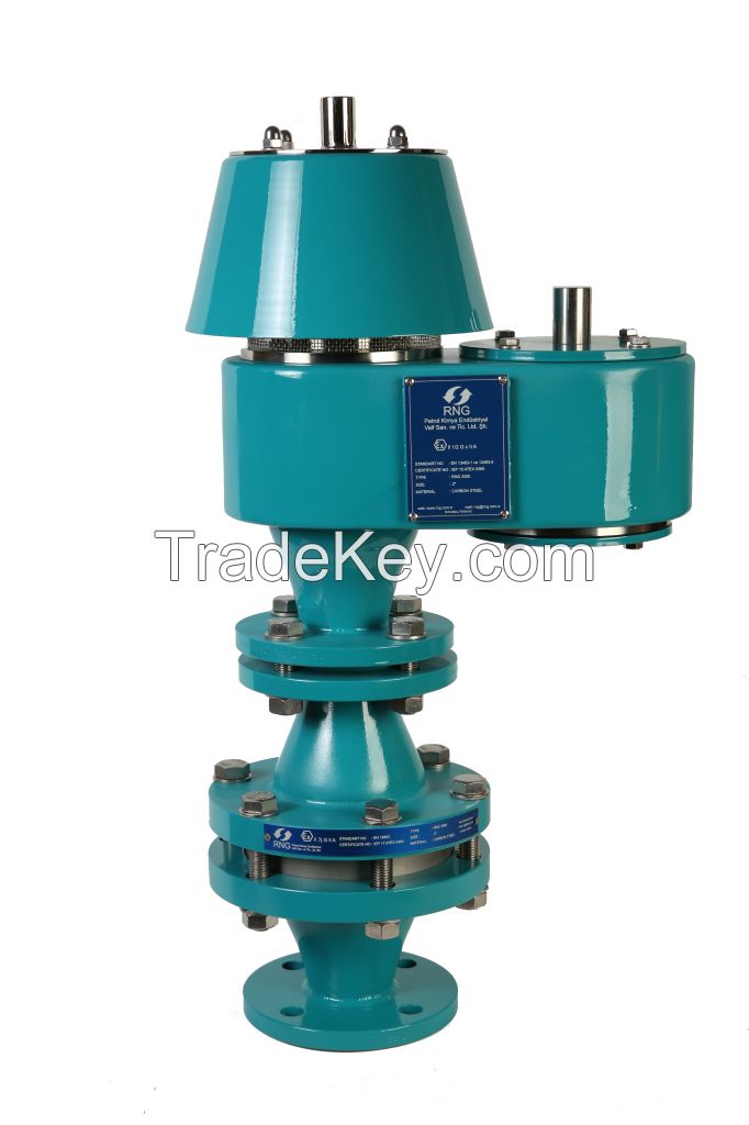 RNG MODEL 2000 PRESSURE VACUUM RELIEF VALVE W    TH FLAME ARRESTER