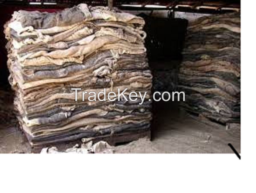 Dry and Wet Salted Donkey Hides best quality for sale 