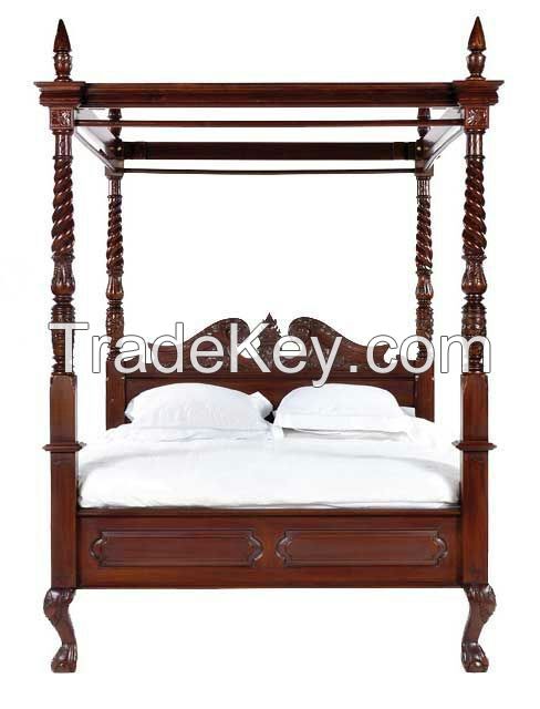CANOPY BED - FRAME (TMF-E-102)