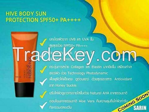 Hive body sun protection